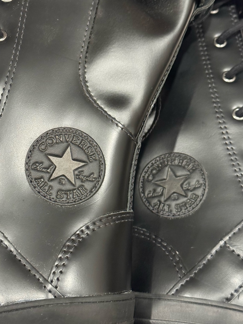 Converse Chuck 70 De LUXE Heel | Platform boots | black | Size 6 - Picture 6 of 7